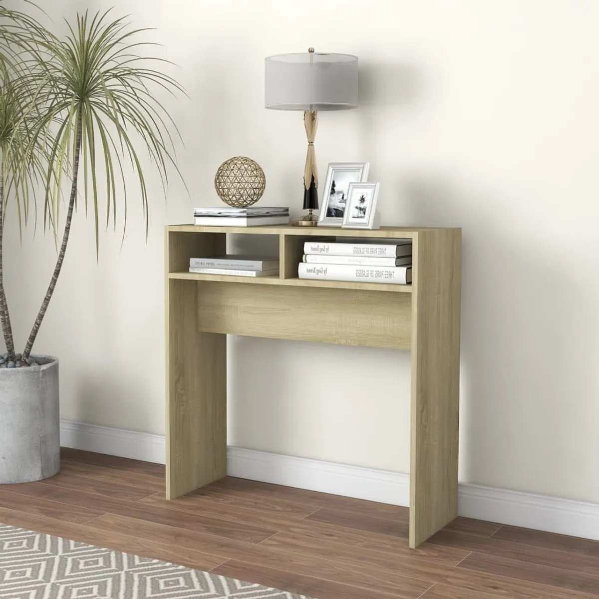 TU MESITA - Mesa Consola María color Roble TU MESITA