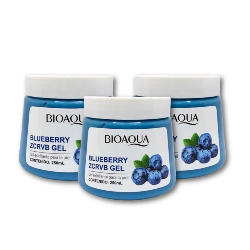 BIOAQUA - 3 Exfoliante de Blueberry 250ml - Bioaqua