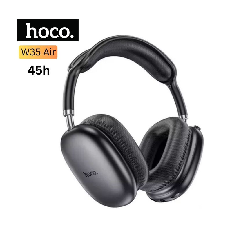 HOCO - Audífonos Bluetooth 5.3 Hoco W35 Air Light - Black