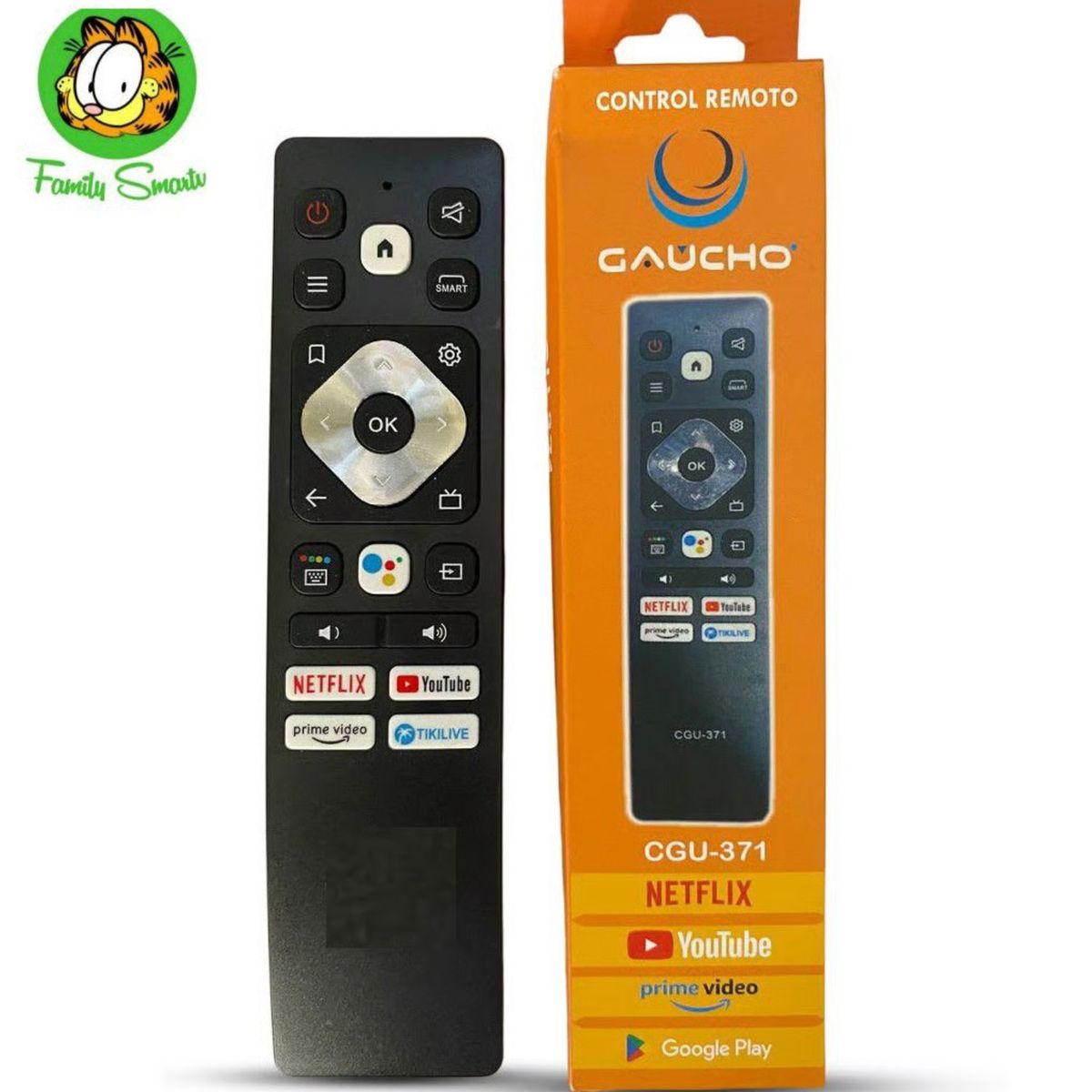 UNIVERSAL - Control Remoto Compatible Para Tv Blackline Smart 4k con Voz