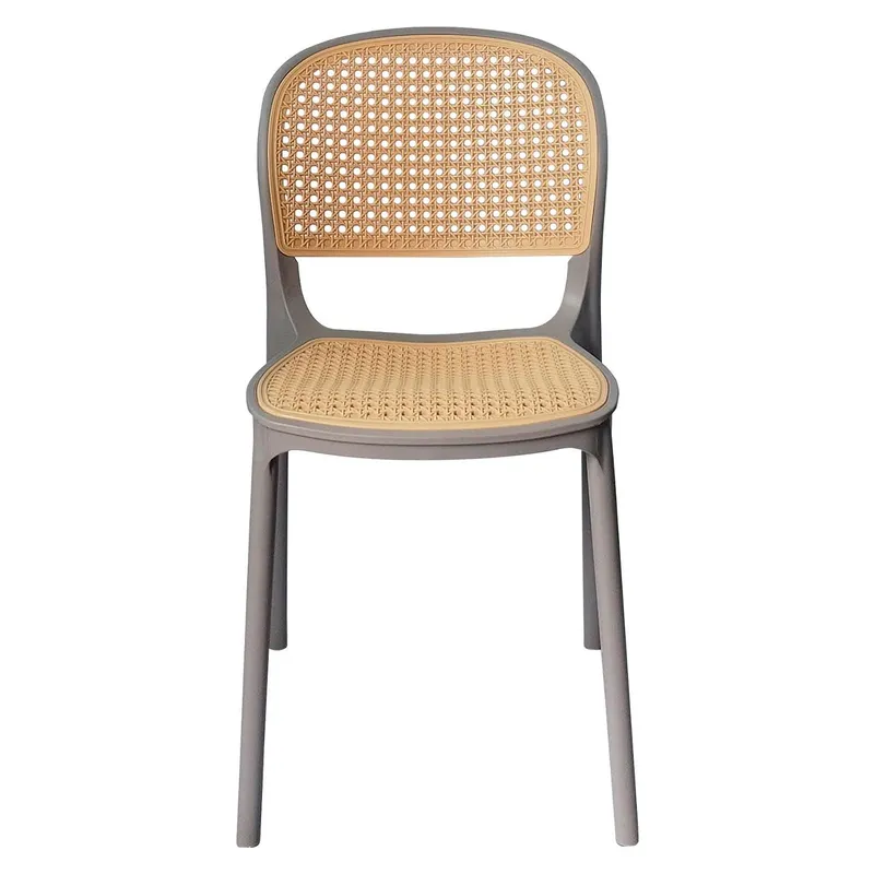 ARKIMUEBLES - Silla de polipropileno modelo Ariana gris