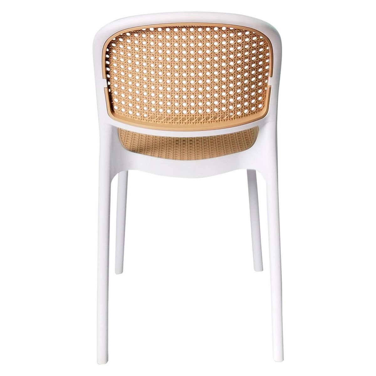 ARKIMUEBLES - Silla de polipropileno modelo Ariana blanco