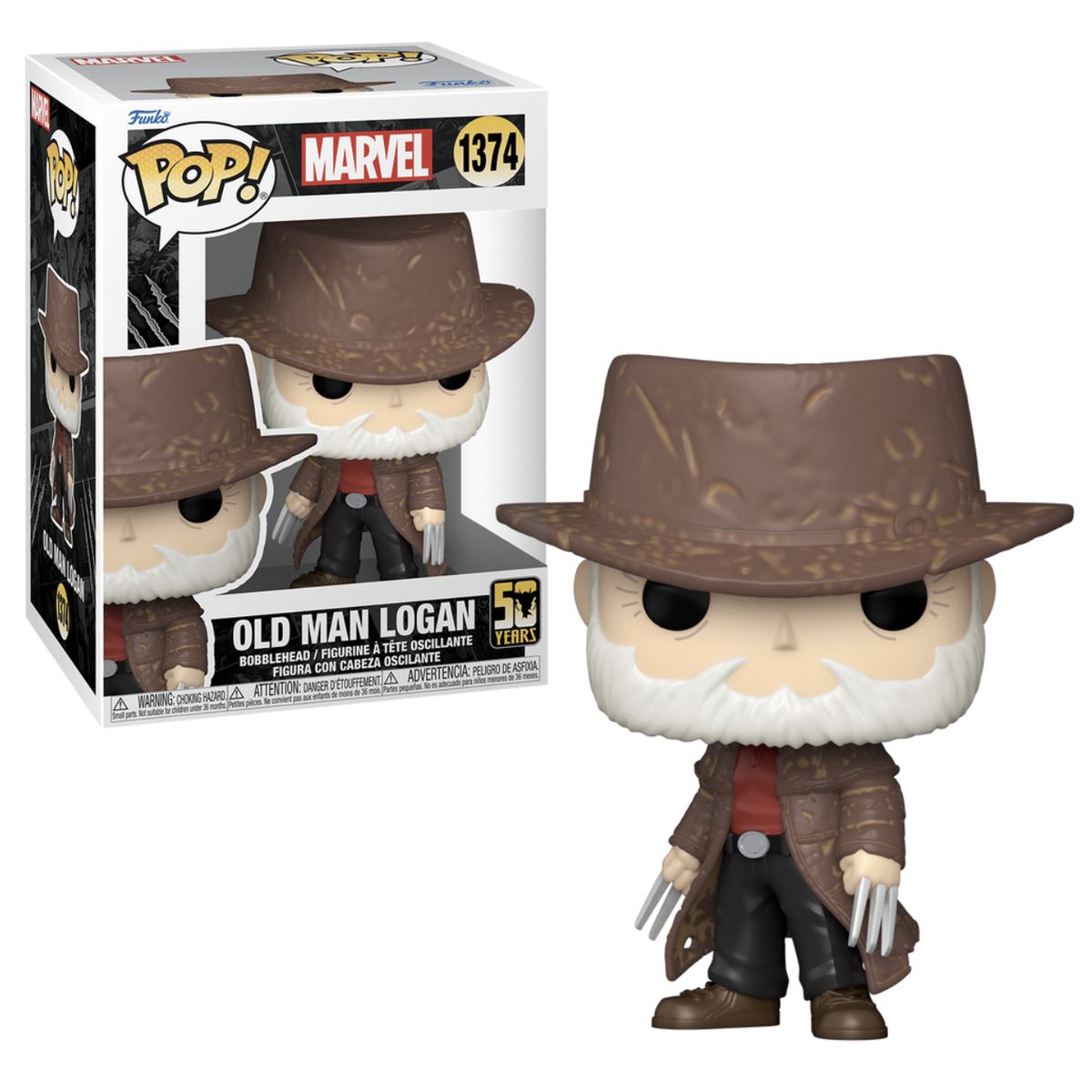 FUNKO - Logan Old Man Funko Pop 1374 Wolverine X Men Original
