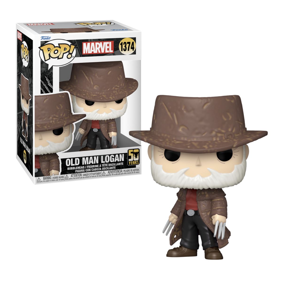 FUNKO - Logan Old Man Funko Pop 1374 Wolverine X Men Original