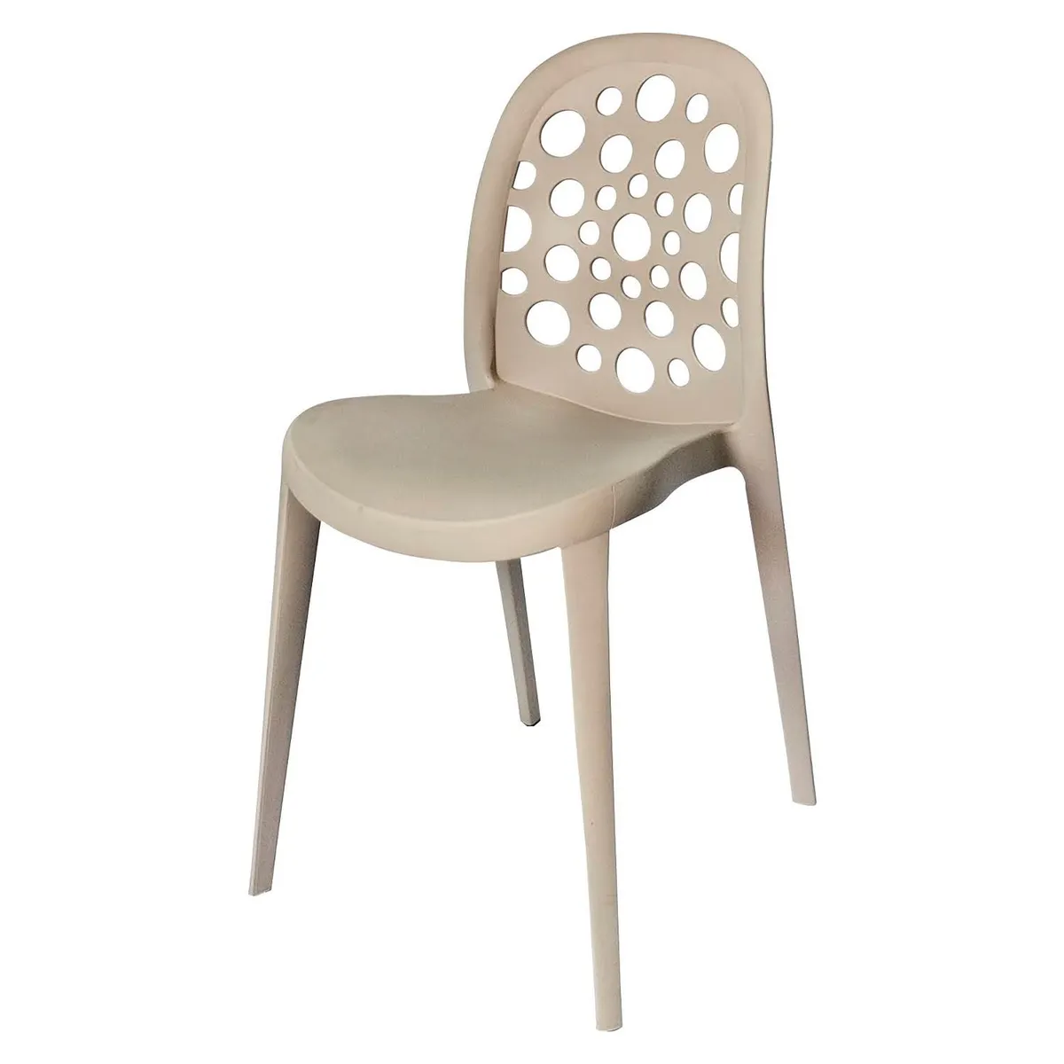 ARKIMUEBLES - Silla de polipropileno modelo Sabrina arena