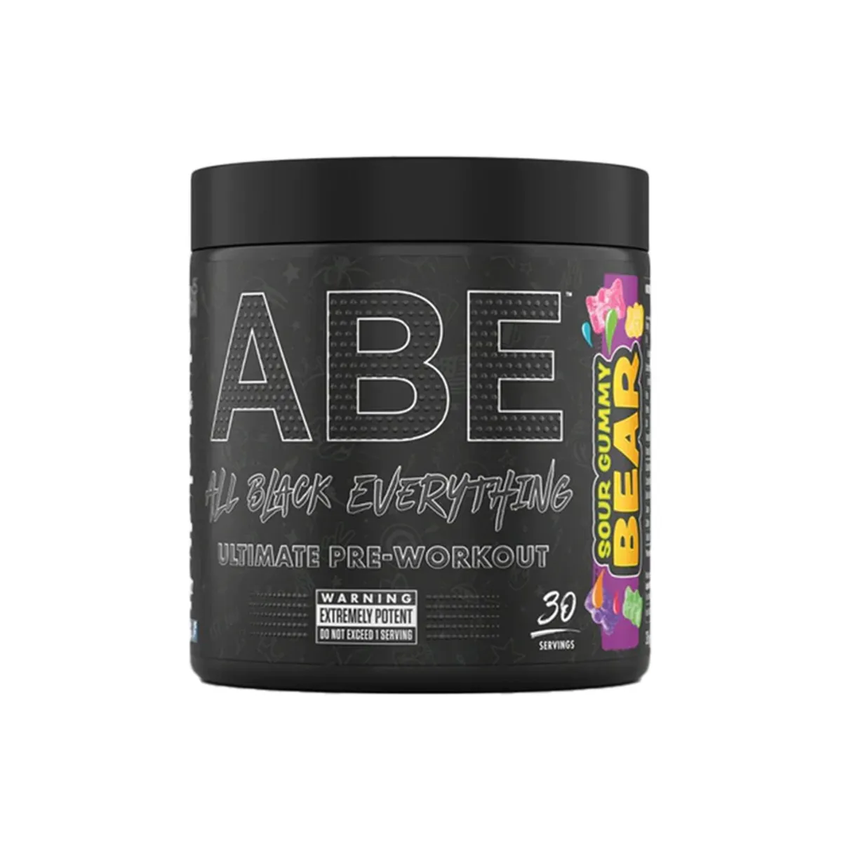 Applied Nutrition - ABE Ultimate 30 Serv. Pre entreno Sabor Sour Gummy - Tienda Fisica