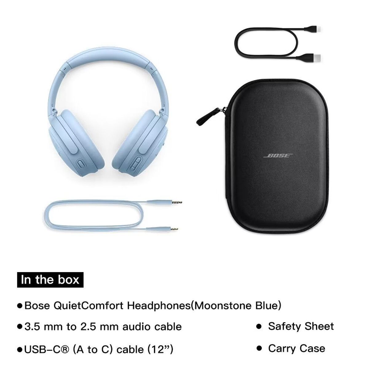 BOSE - Audífonos Bose QuietComfort Headphones Azul