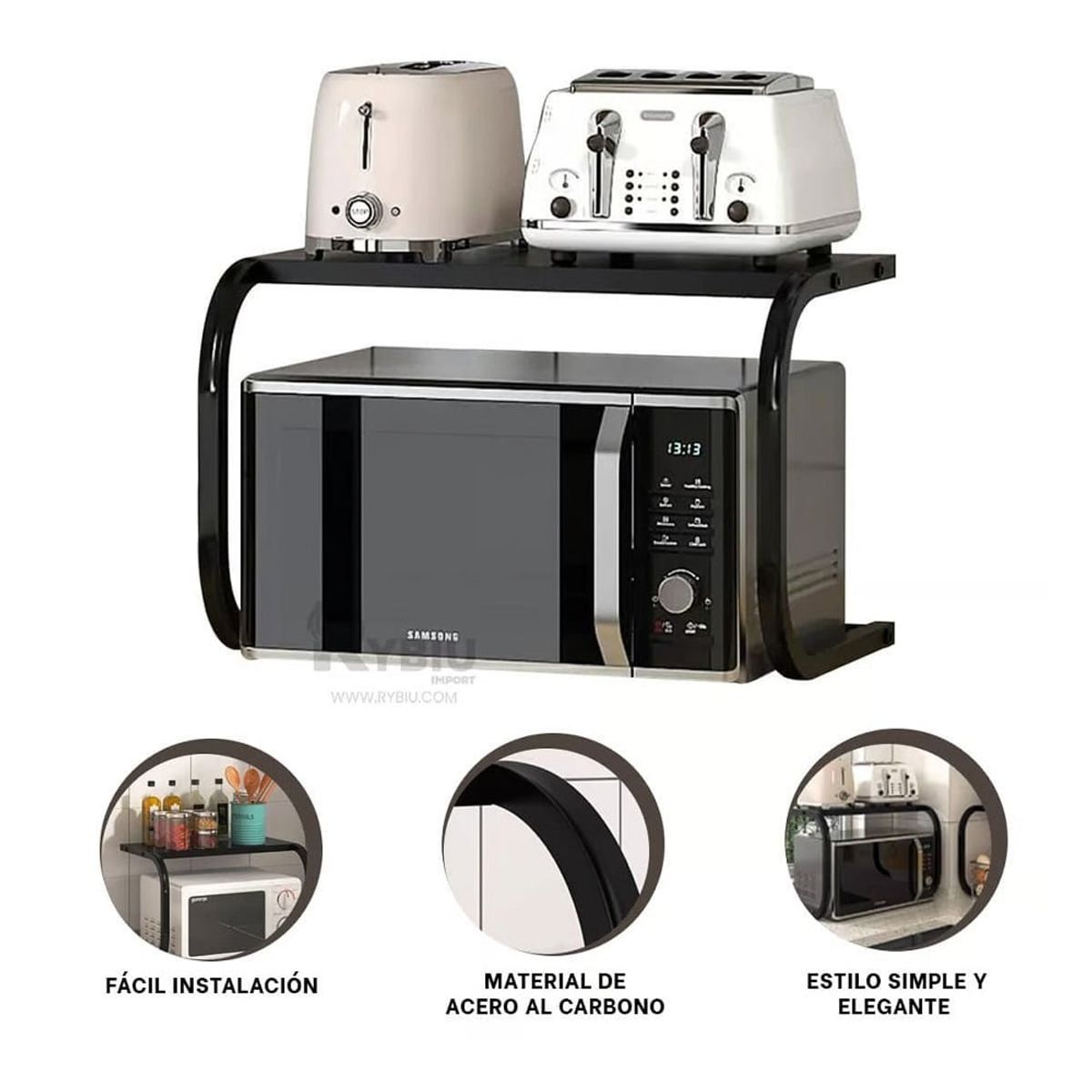 OTTOWARE - Estante de Almacenamiento de Cocina