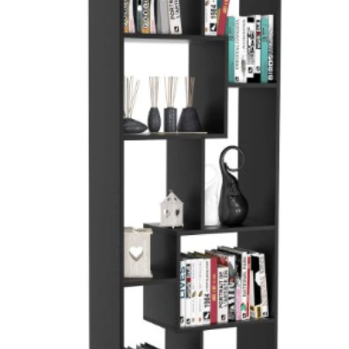 NACION MUEBLES - Librero Moderno Omar NM