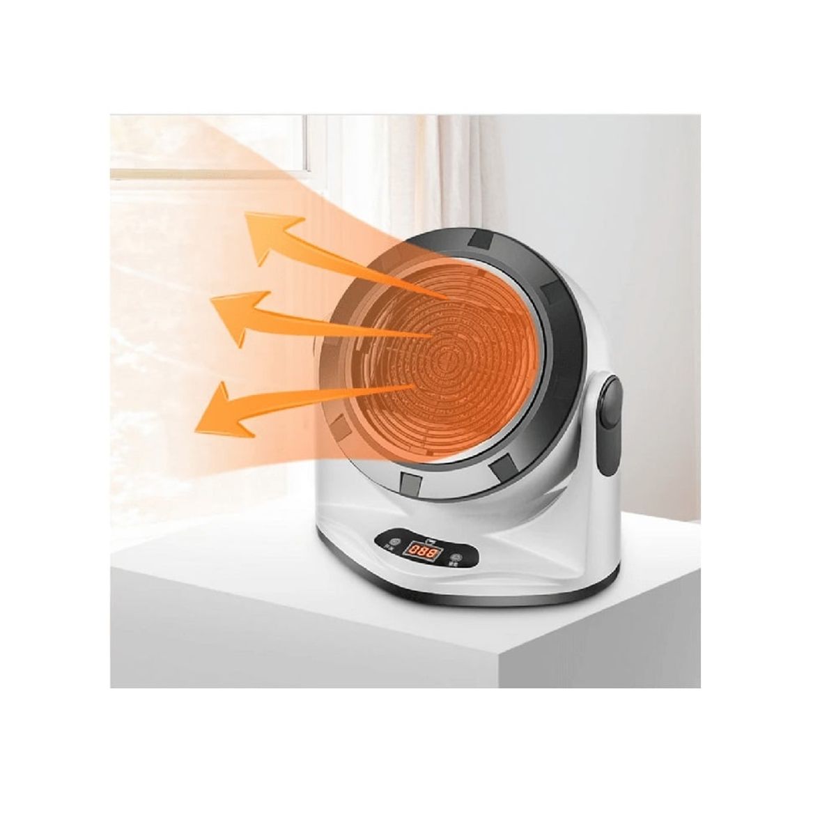 OTTOWARE - Calefactor Eléctrico de 1000w