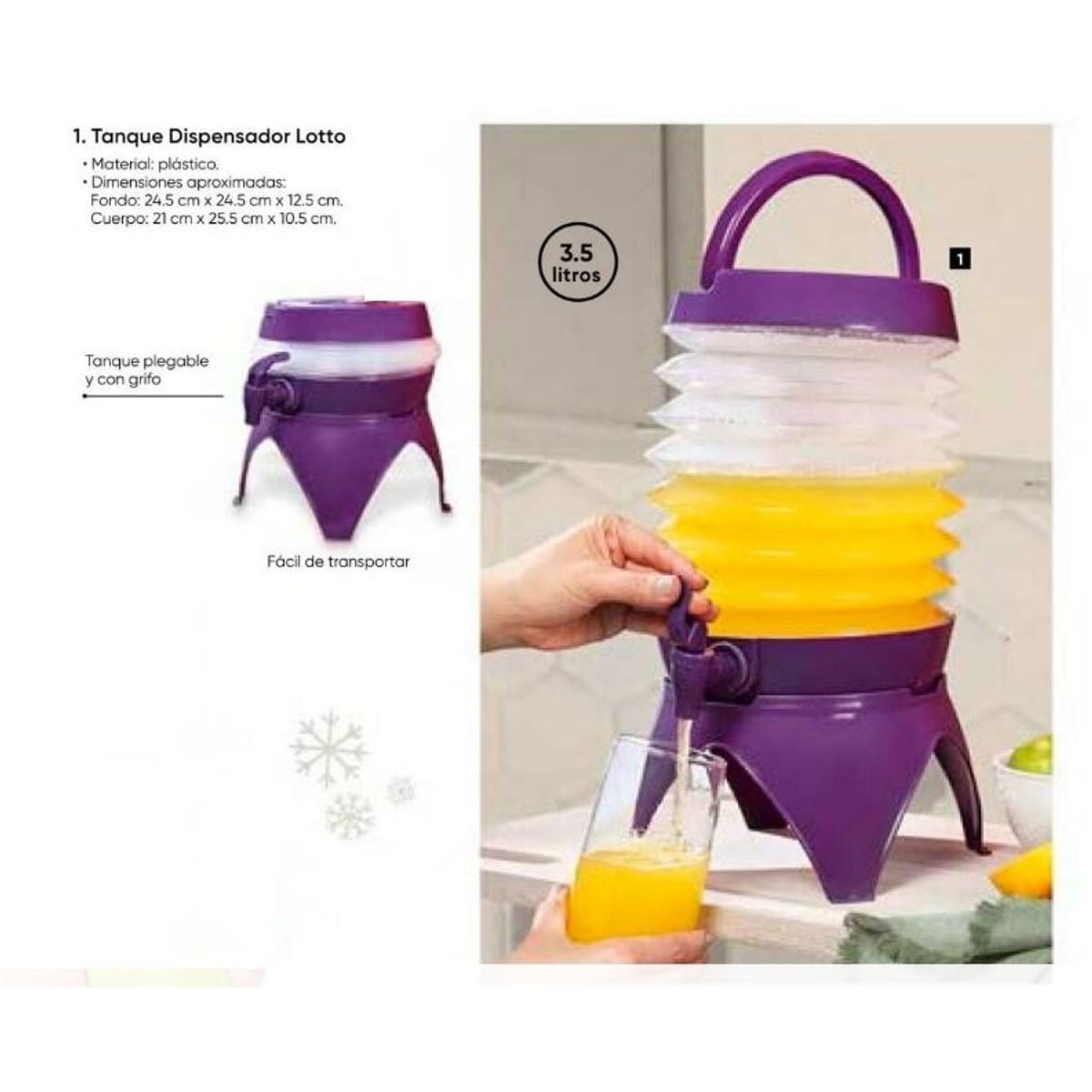 AZZORTI - Dispensador Tanque Lotto Azzorti