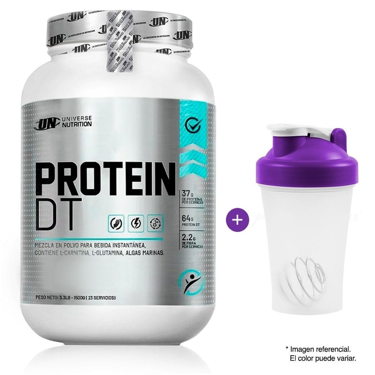 UNIVERSE NUTRITION - Proteína Universe Nutrition Protein Dt 1.5 kg Vainilla Shaker
