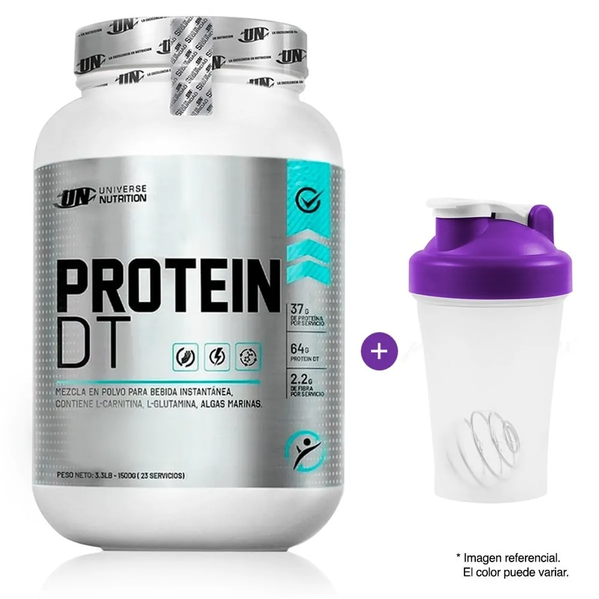 UNIVERSE NUTRITION - Proteína Universe Nutrition Protein Dt 1.5 kg Vainilla Shaker