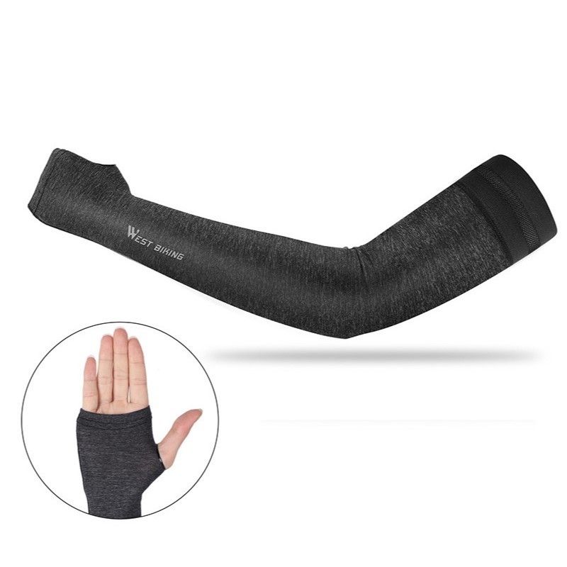 WEST BIKING - Mangas Ciclismo WEST BIKING YP0212109 Gris Anti UV