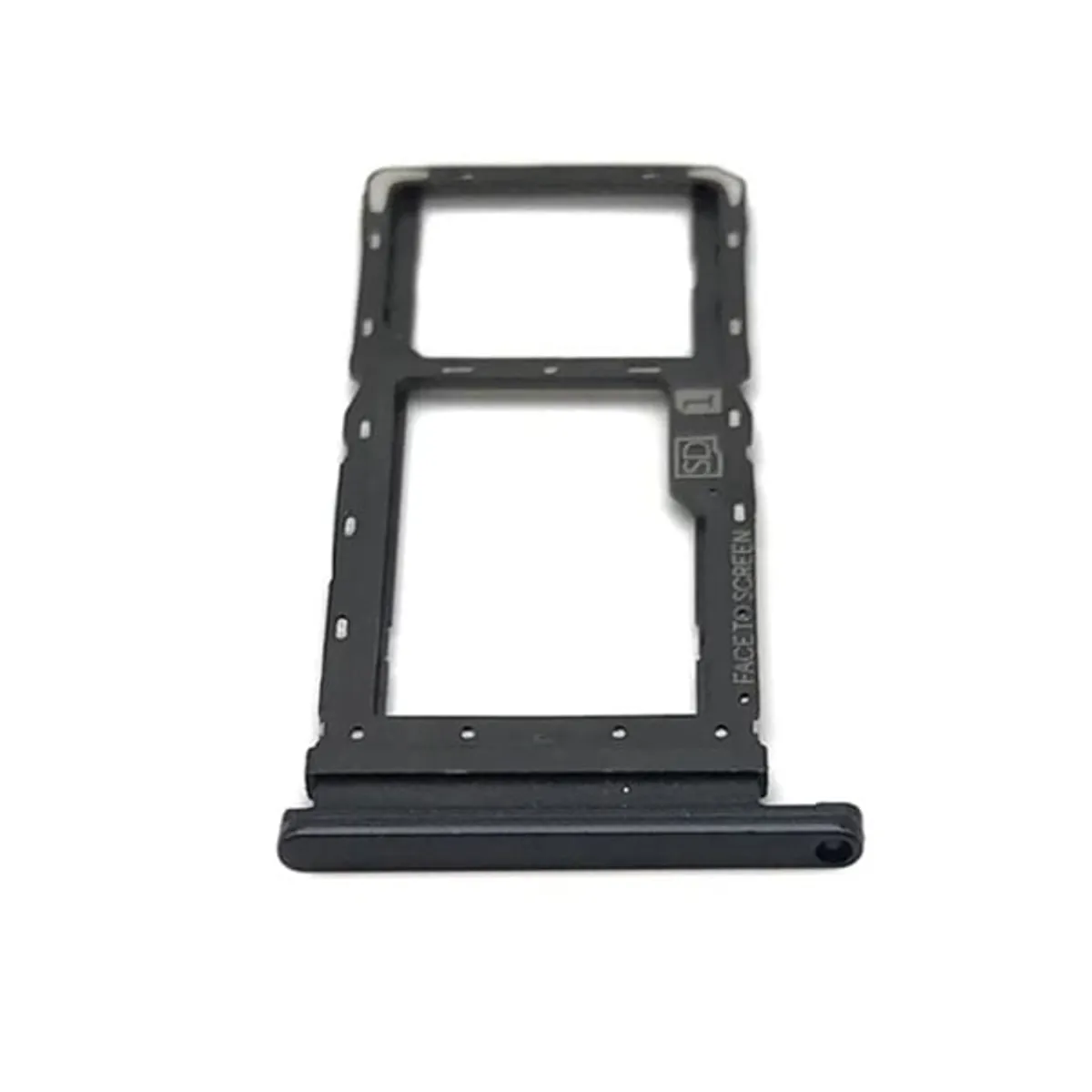 GENERICO - Repuesto Bandeja SIM Huawei Honor X8 X8A y X8 5G Color NEGRO