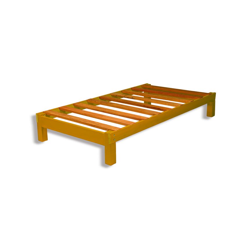 MUEBLES MACRUMO - Tarima capirona natural 1.5 Plz