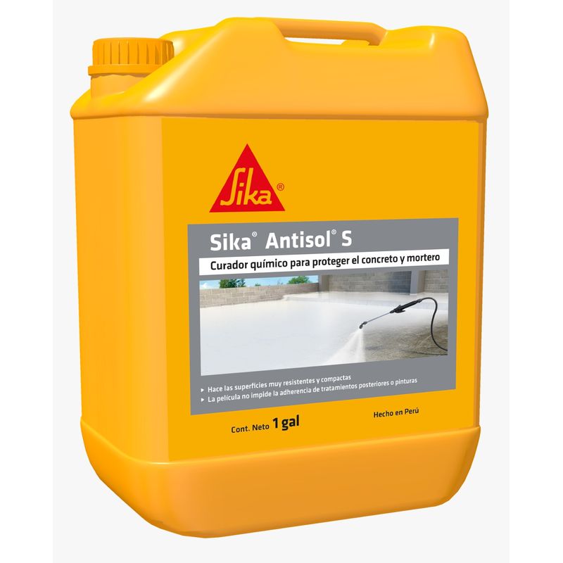 SIKA - Curador liquido para concreto fresco Sika antisol S 4L