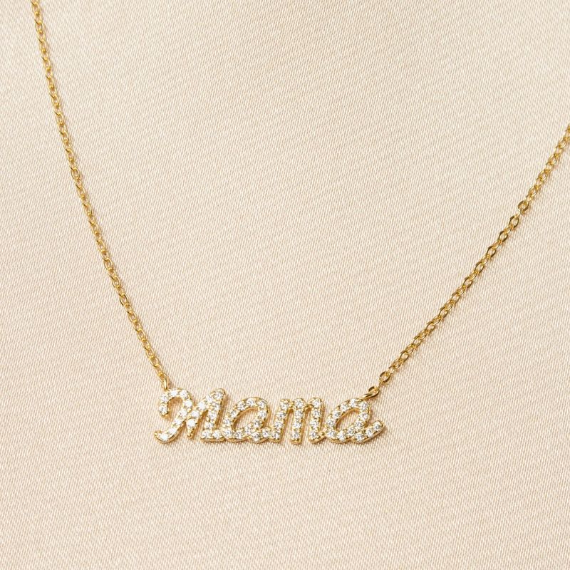 NATHALIE BIRD - COLLAR MAMA SHINE GOLD