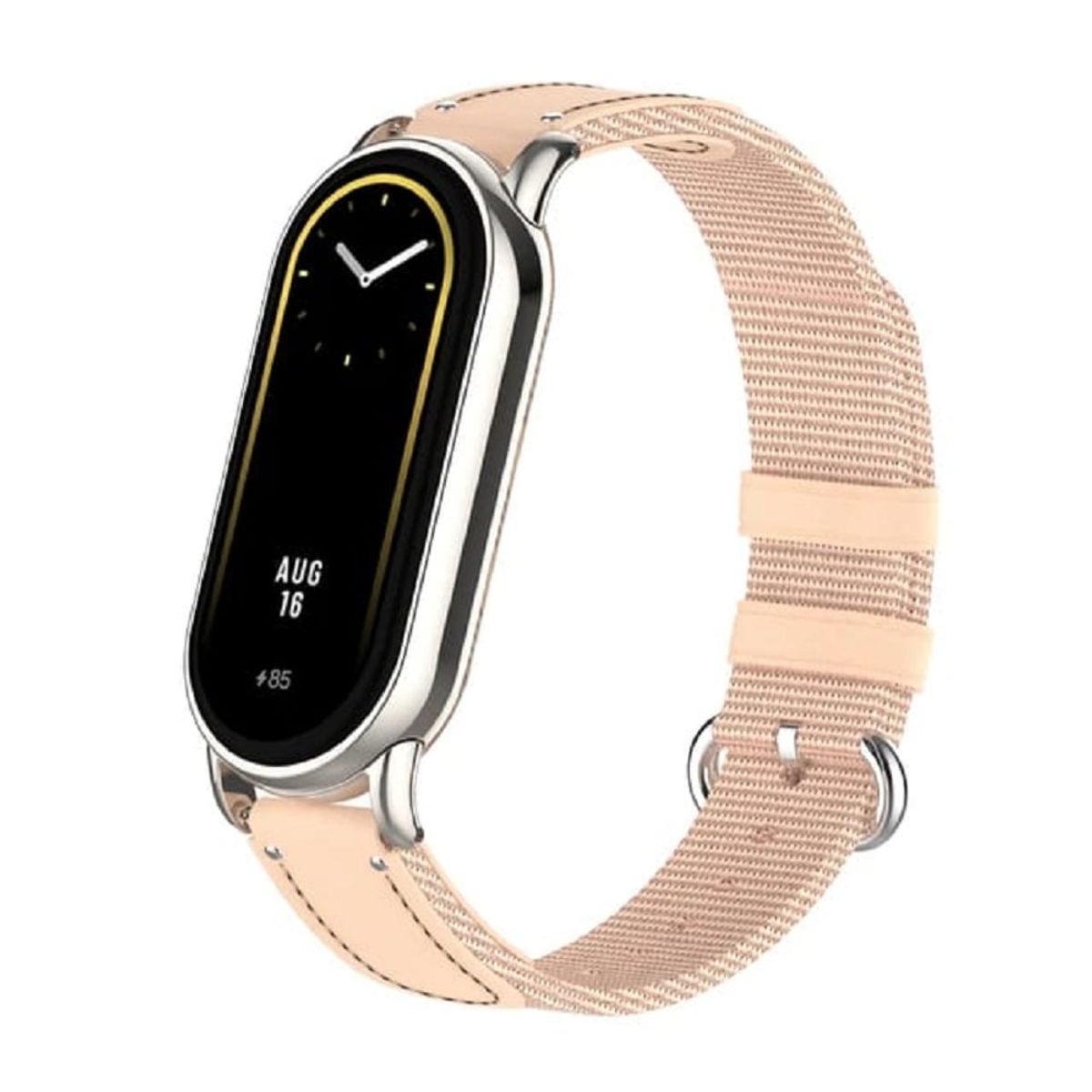 GENERICO - Correa de nylon trenzado para MI BAND 8 Rosa