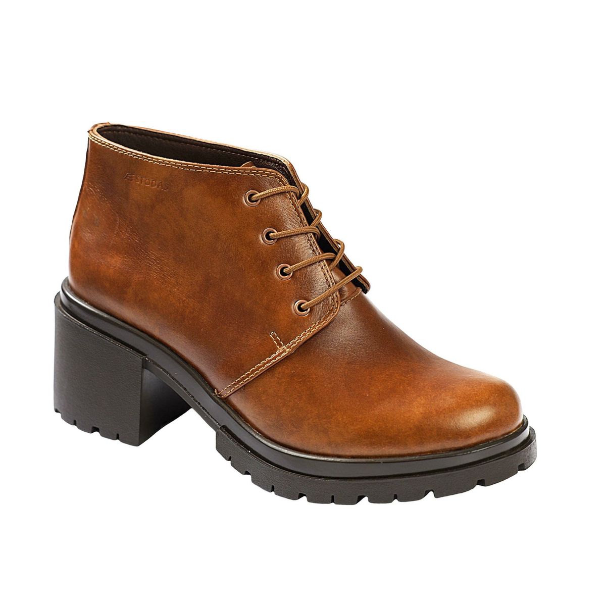 ESTODAS - Botines de cuero Tamashi Estodas Miel