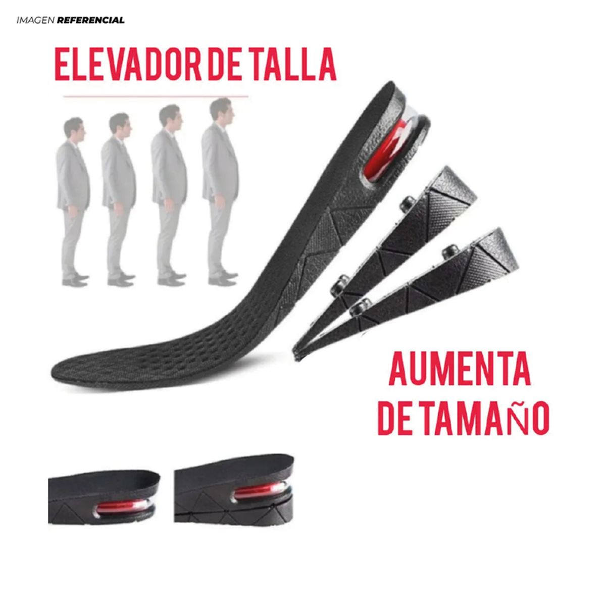 GENERICO - Plantillas Elevadoras Elevate Shoes Unisex