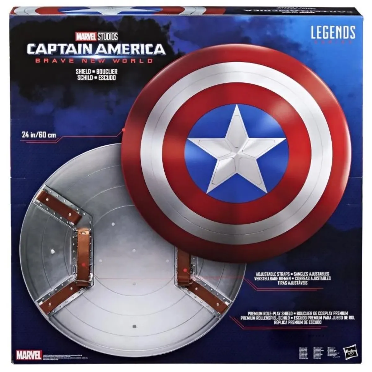 MARVEL - Escudo Capitan America Marvel Legends Brave New World
