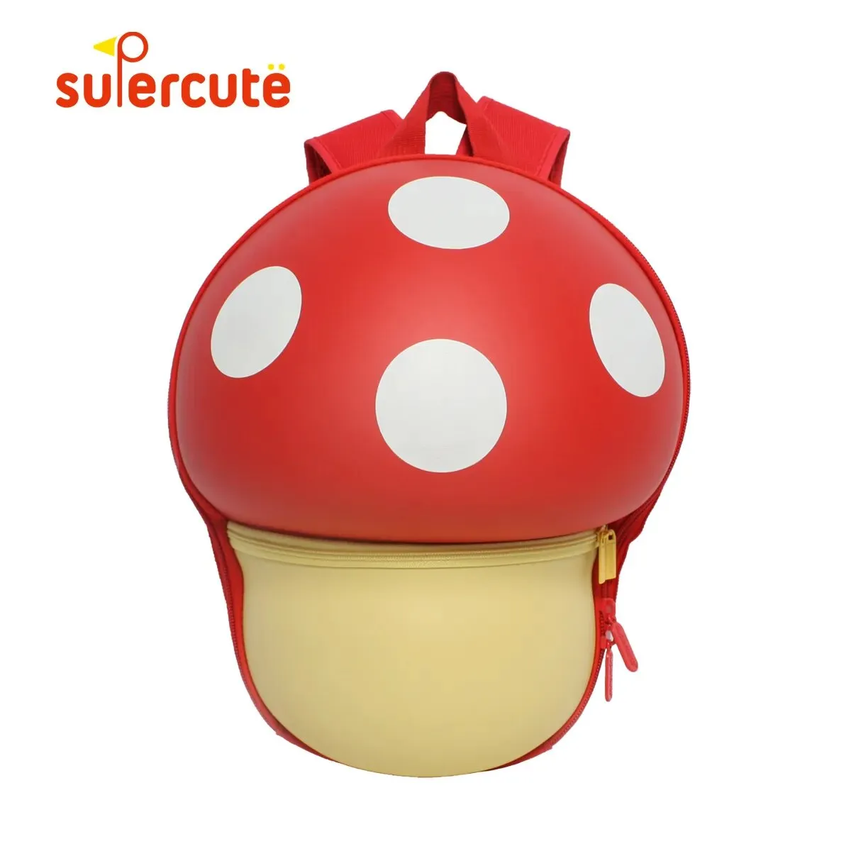 SUPERCUTE - Mochila SuperCute infantil para Niños en Forma de Hongo