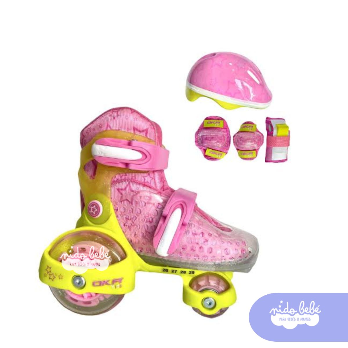 OKA - PATIN OKA KIDS YELLOW  29-31