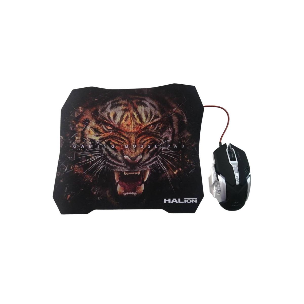 HALION - MOUSE GAMER +PAD HALION ALASKA HA-920P