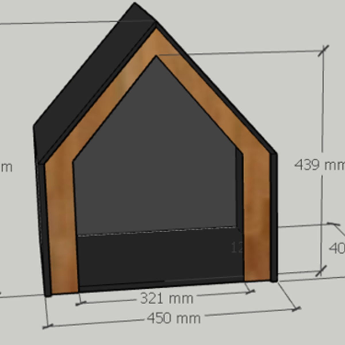 GENERICO - CASA PARA PERROS DOG HOUSE PININA