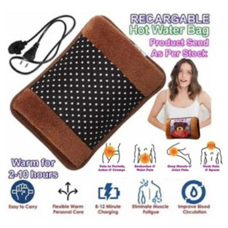 GENERICO - Bolsa Eléctrica Calentadora de Agua para Invierno Dolor Muscular
