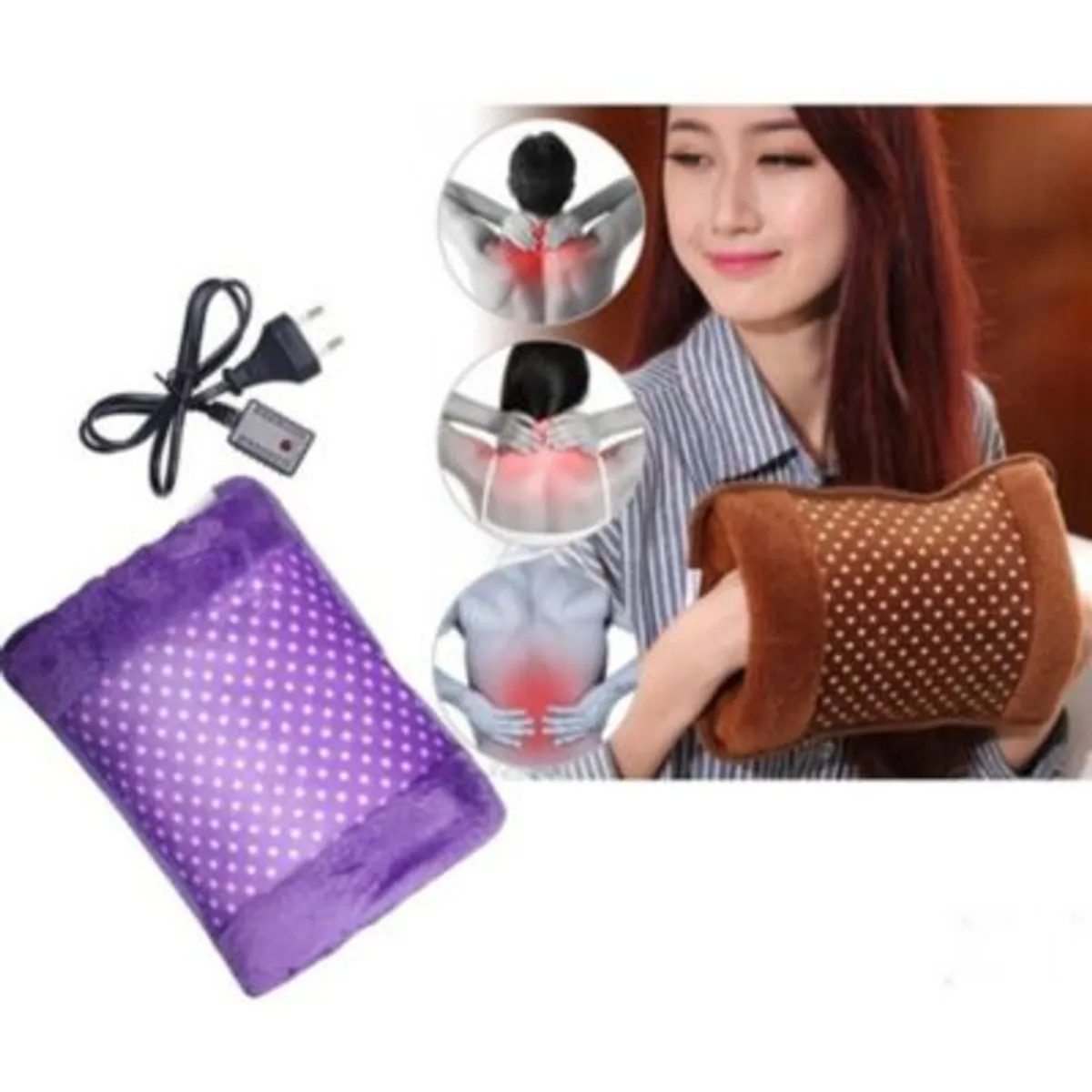 GENERICO - Bolsa Eléctrica Calentadora de Agua para Invierno Dolor Muscular