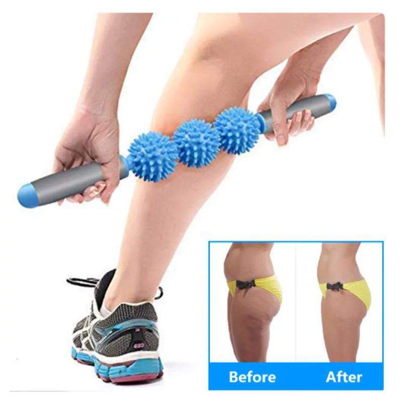 GENERICO - Rodillos Masajeador Muscular Alivia Dolor