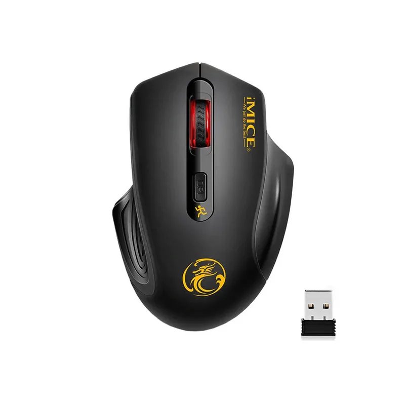 OEM - Mouse imice usb inalámbrico ergonómico e-1800