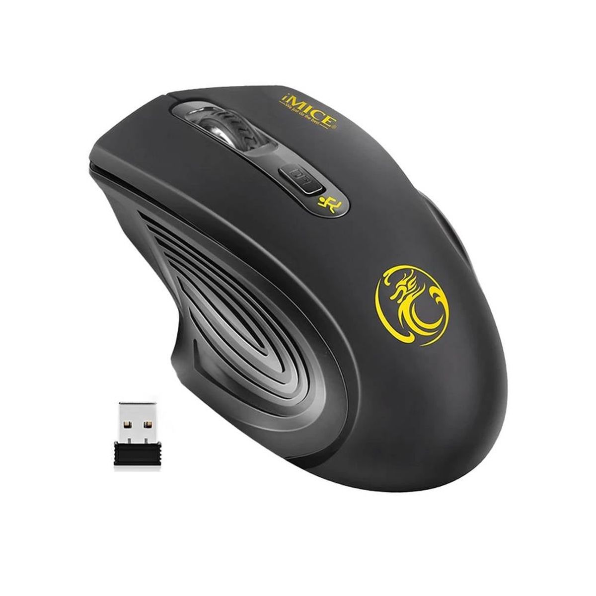 OEM - Mouse imice usb inalámbrico ergonómico e-1800