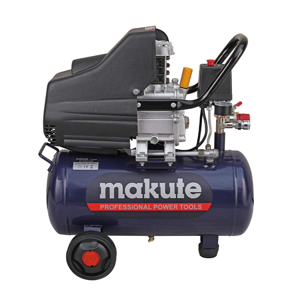MAKUTE - Compresora 25 Litros -2.5 Hp - 115 Psi - Makute