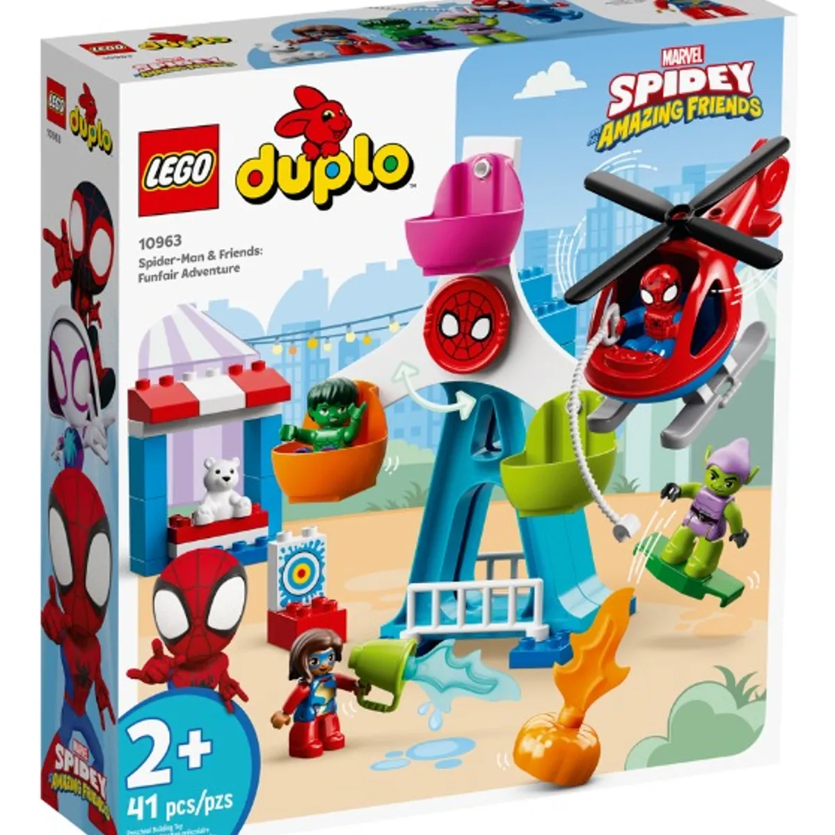 LEGO - LEGO 10963 Spider-Man y sus Amigos Aventura en la Feria