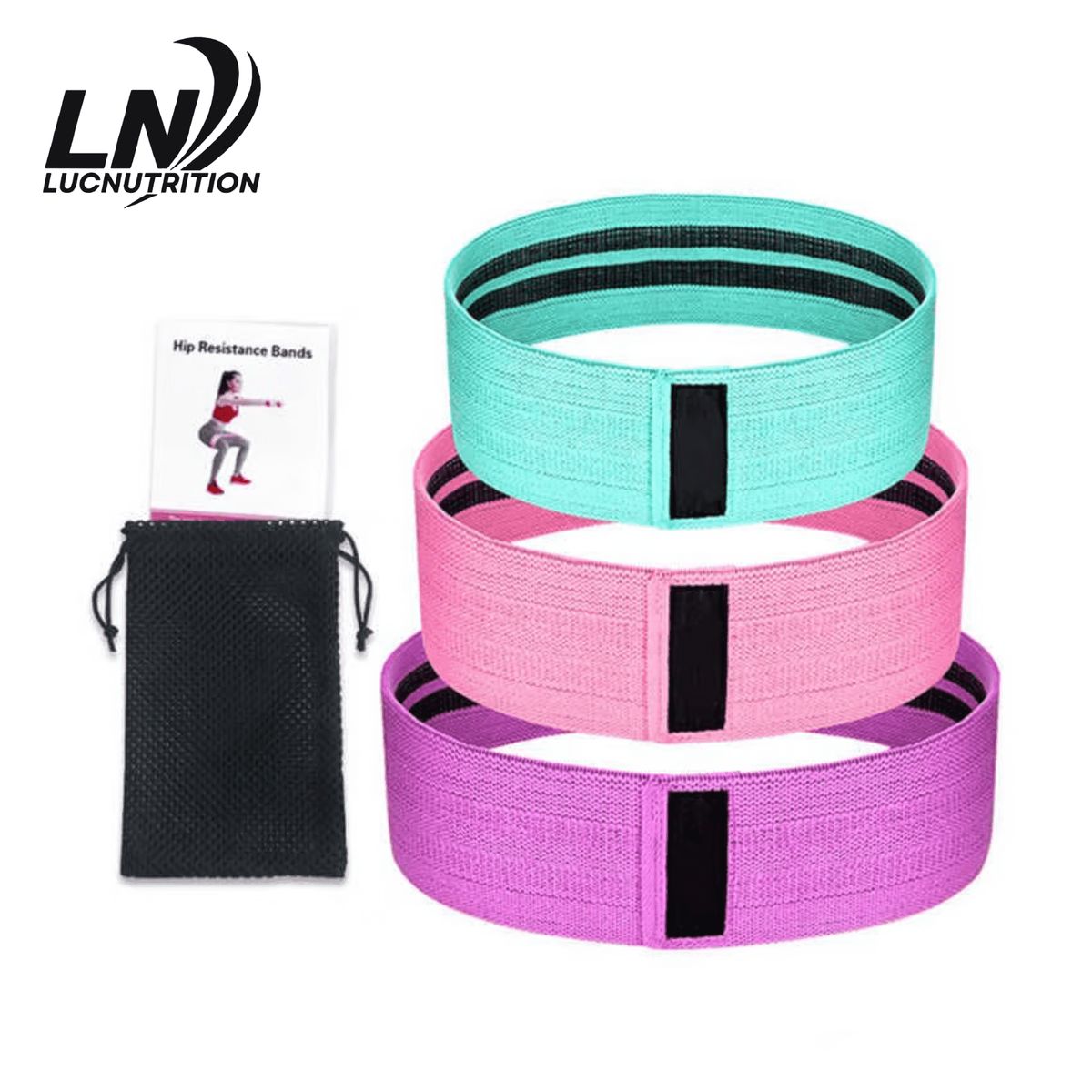 GENERICO - SET DE 3 BANDAS DE RESISTENCIA