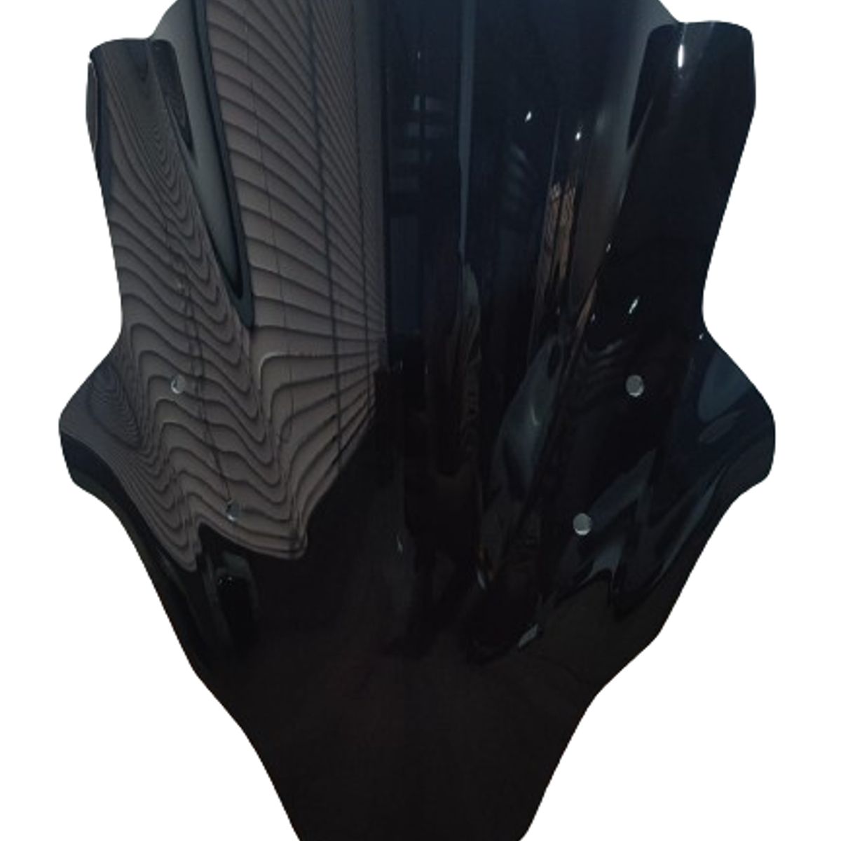 GENERICO - CUPULA CORTA VIENTO HONDA CB190R CON BASE OSCURO