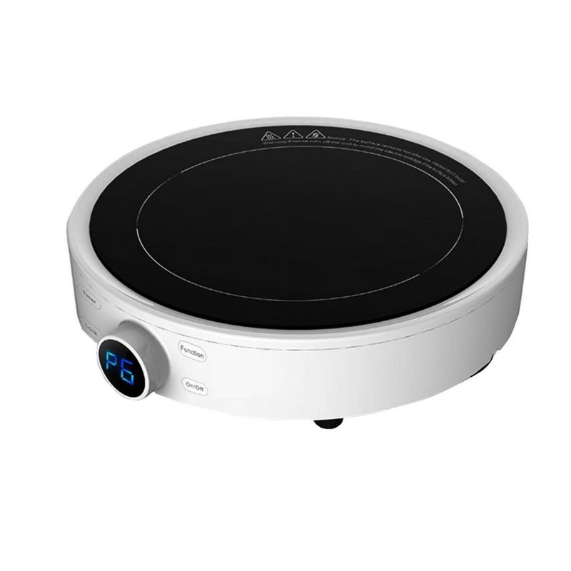 MEGAMOM - Cocina de Inducción Megamom MM-102SI 1 Hornilla  2000 Watts