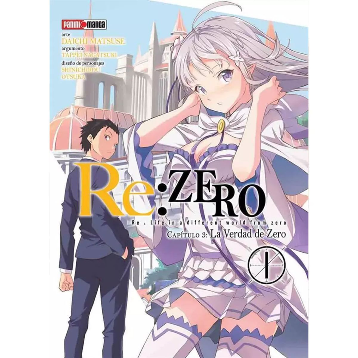 PANINI - Manga Re:Zero Capítulo 3 - Tomo 01 Panini
