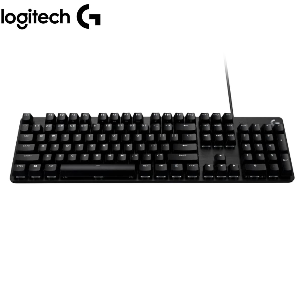 LOGITECH - Teclado Gamer Logitech G413 SE Mecánico Negro Switch Marron
