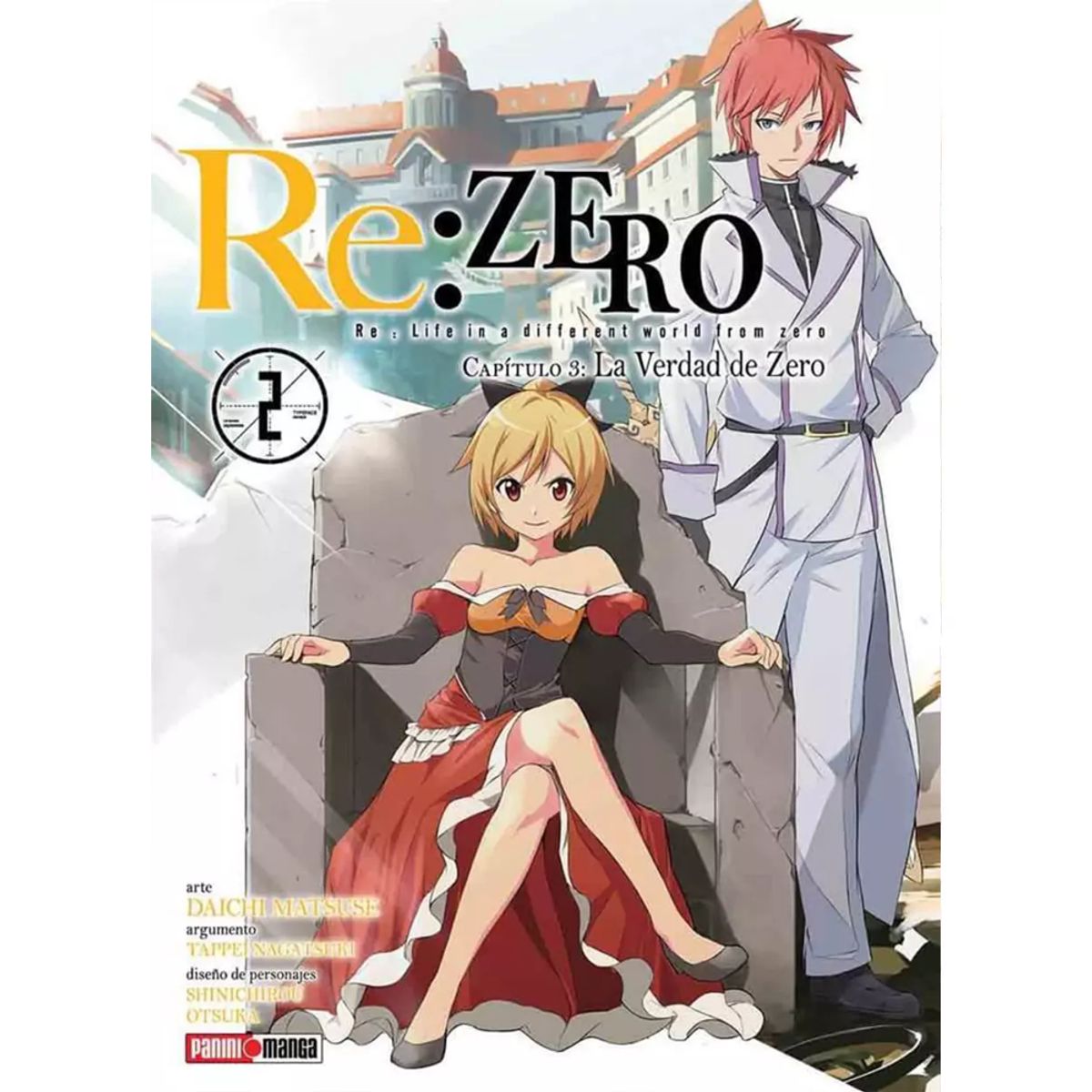 PANINI - Manga Re:Zero Capítulo 3 - Tomo 02 Panini