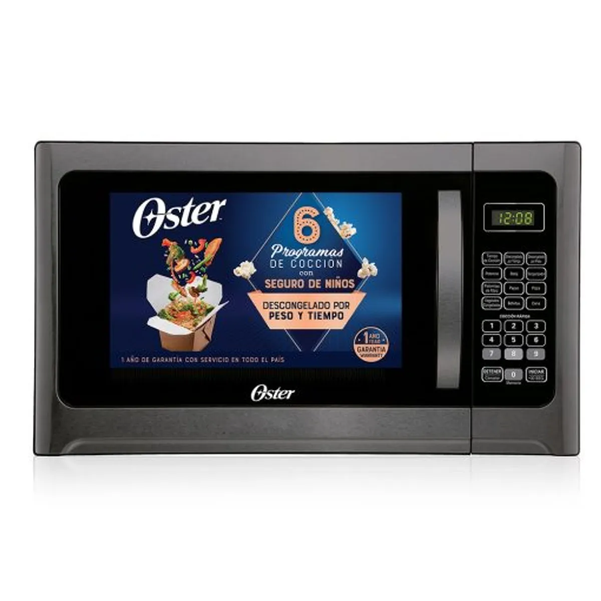 OSTER - Horno microondas oster POGGM61002  negro de 30 litros