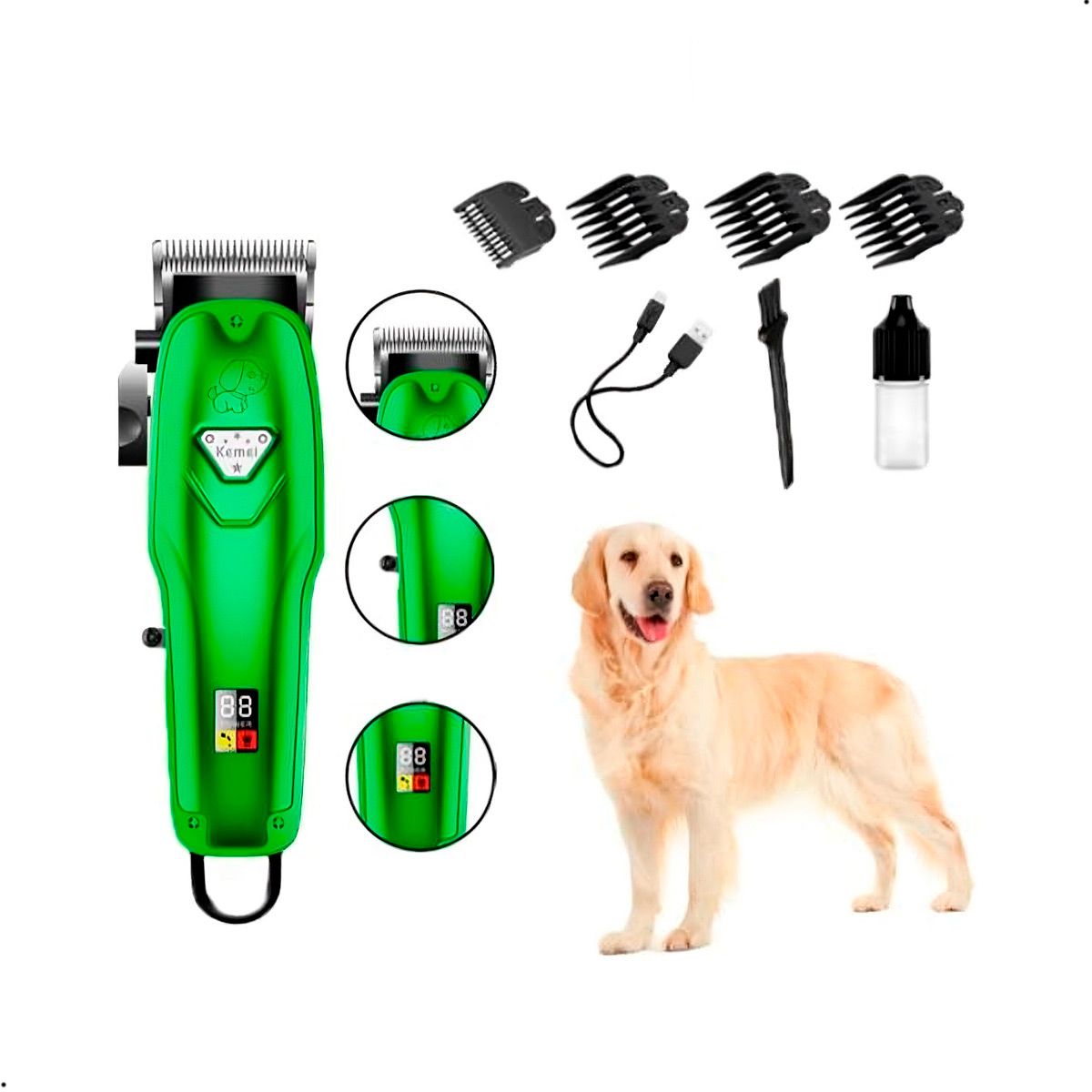 KEMEI - Maquina de Corte Pelo Mascota Inalambrico Kemei KM A99