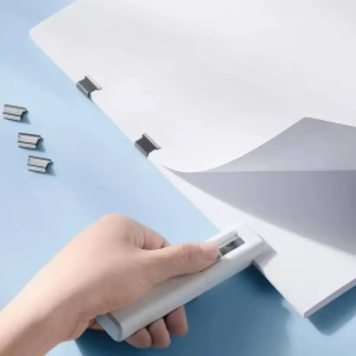 XIAOMI - Xiaomi Grapadora con clip MiJia click cool push Clipper