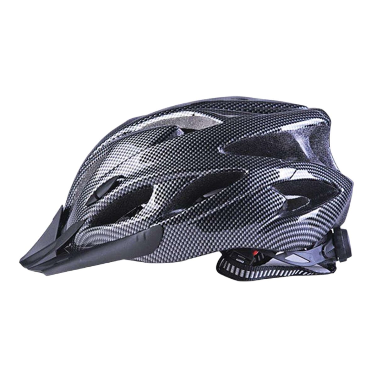 GENERICO - CASCO PARA BICICLETA MODELO CLASICO NEGRO