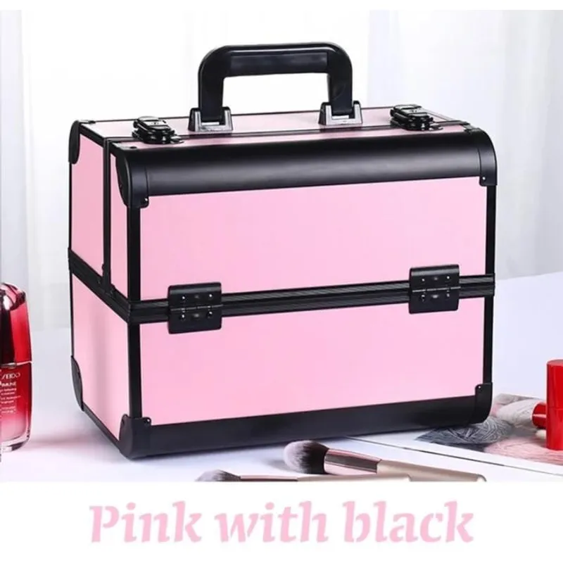 GENERICO - Maletin de Maquillaje Con LLave  A1