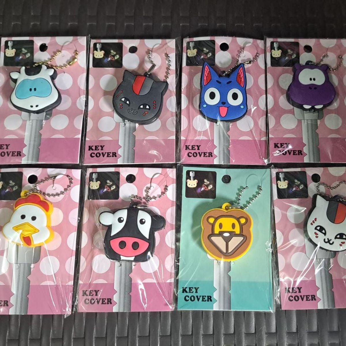 GENERICO - LLAVEROS CARITAS ANIMALES ILUMINADAS_.