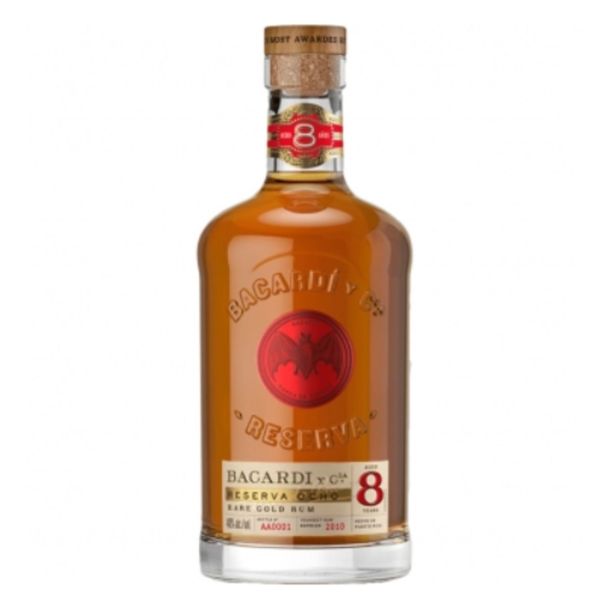 BACARDI - Ron BACARDI Reserva Ocho años Botella 750ml